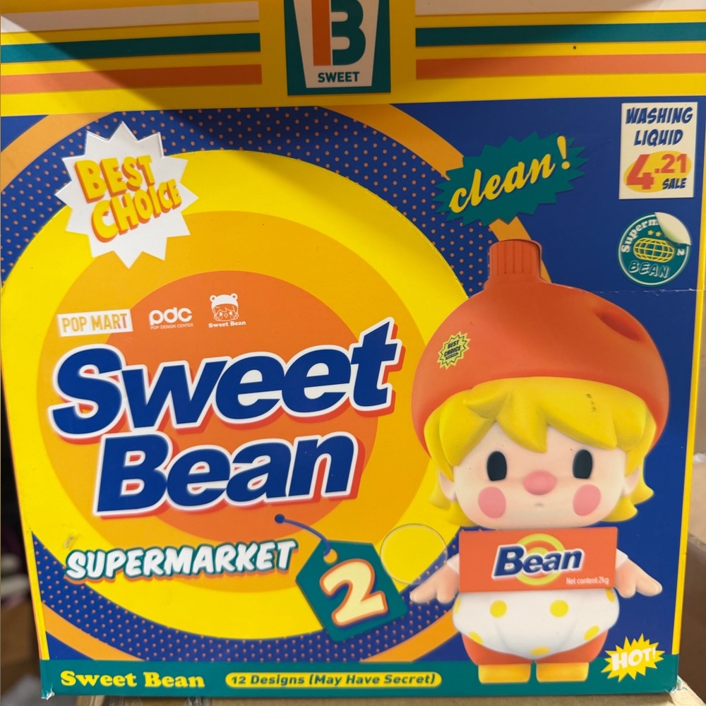 POP MART Sweet Bean Supermarket Series 2, 12PCs Sweet Bean Blind Box Figures - Picture 4 of 10